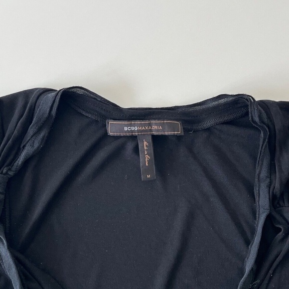 BCBG MAX AZRIA Black Tank Top SIZE M - Picture 6 of 6